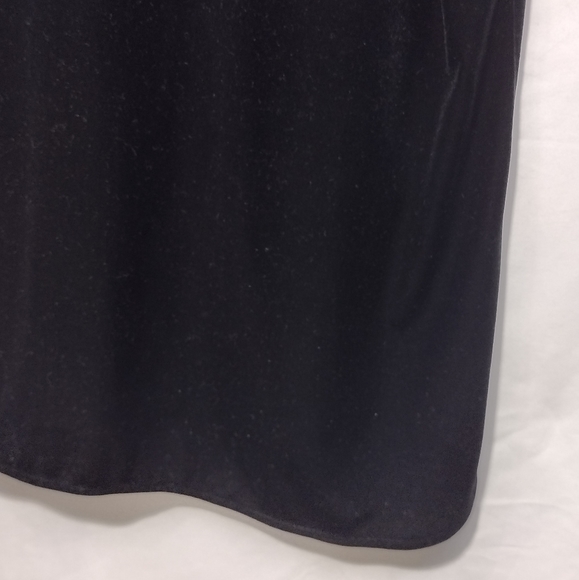 Lauren Ralph Lauren Velvet Top Women's XL Black 90s Y2K Retro Vintage - Picture 8 of 9